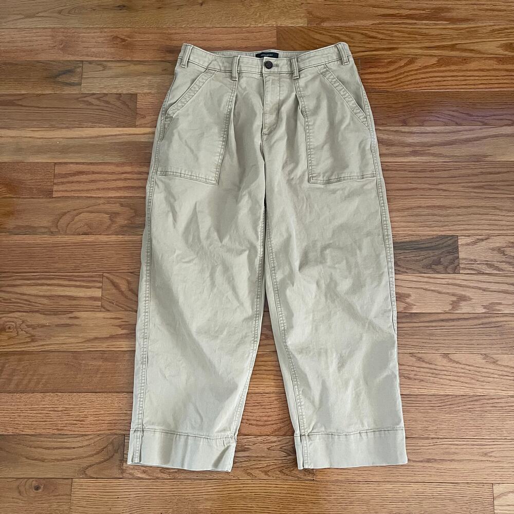 Banana Republic Womens 6 Authentic Chinos Tan New British Khaki Casual